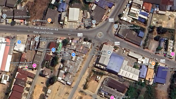 ให้เช่าที่ดิน ติดถนนใหญ่ เหมาะสำหรับทำร้านค้า ค้าขายได้ ปากน้ำปราณ รูปที่ 4