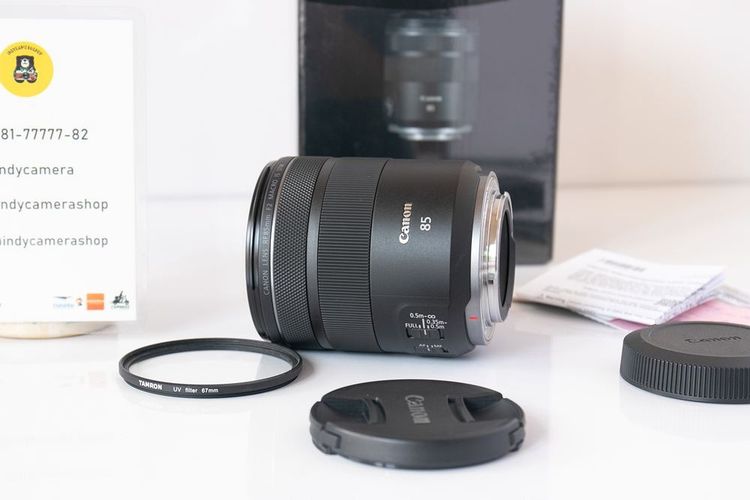 Canon RF 85mm f2 M STM เลนส์ศูนย์ สภาพสวย รูปที่ 5
