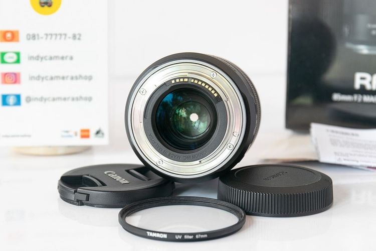 Canon RF 85mm f2 M STM เลนส์ศูนย์ สภาพสวย รูปที่ 4