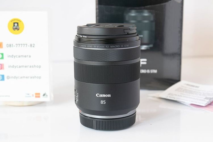 Canon RF 85mm f2 M STM เลนส์ศูนย์ สภาพสวย