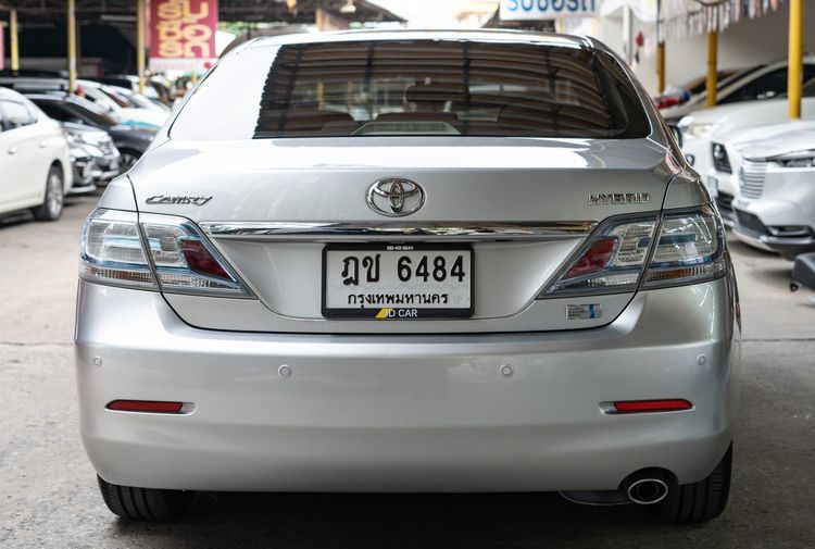 Toyota Camry 2010 2.4 Hybrid Sedan ไฮบริด ไม่ติดแก๊ส เกียร์อัตโนมัติ เทา รูปที่ 4