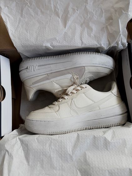 Nike air force1 สีครีม รูปที่ 5