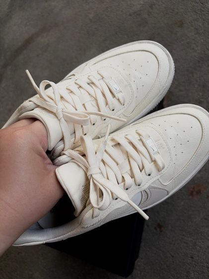 Nike air force1 สีครีม รูปที่ 4