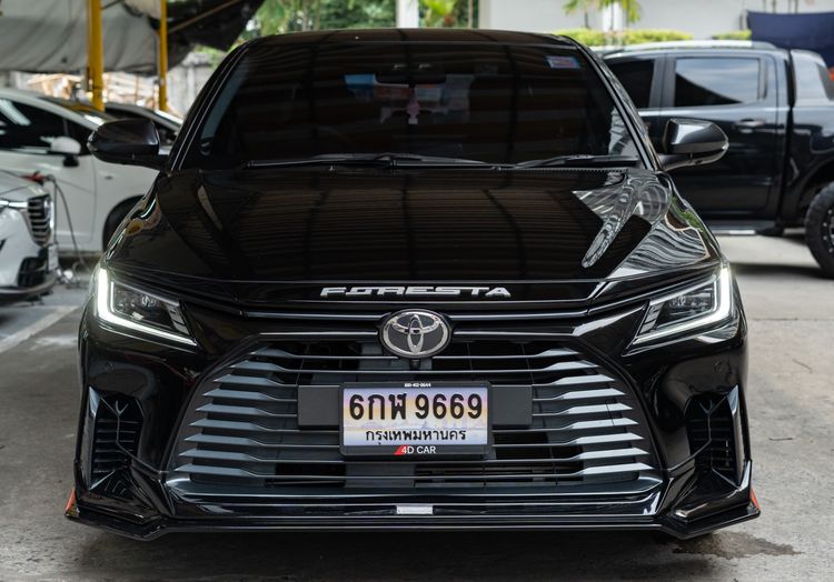 Toyota Yaris ATIV 2023 1.2 Premium Luxury Sedan เบนซิน ไม่ติดแก๊ส เกียร์อัตโนมัติ ดำ