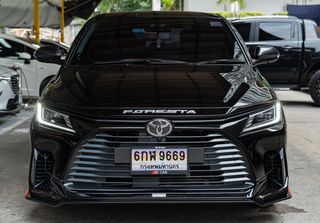 2024 TOYOTA YARIS ATIV 1.2 PREMIUM LUXURY เลขไมล์19,000กิโลแท้ รุ่นTOPสุด รถบ้าน มือเดียว สภาพใหม่มาก ไม่เคยชน