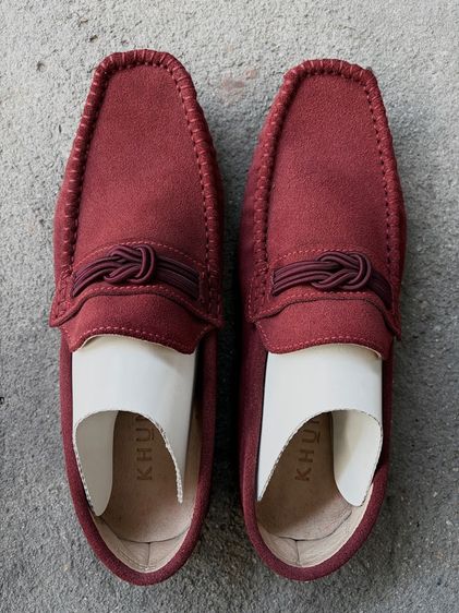 รองเท้าLoafer สีแดงเลือดหมู รูปที่ 5