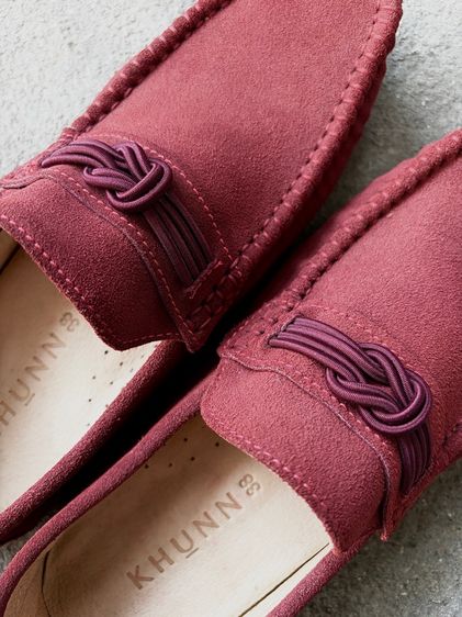 รองเท้าLoafer สีแดงเลือดหมู รูปที่ 3