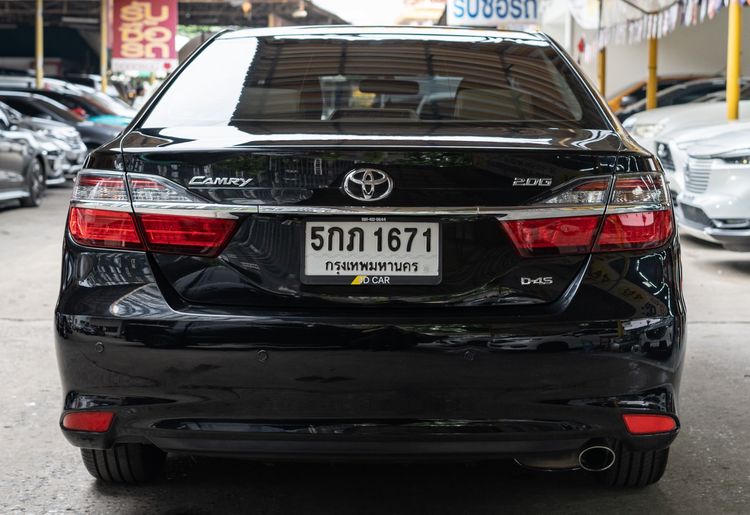 Toyota Camry 2016 2.0 G Sedan เบนซิน ไม่ติดแก๊ส เกียร์อัตโนมัติ ดำ รูปที่ 4
