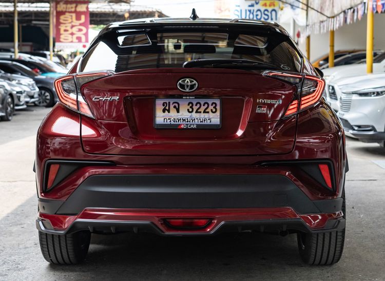 Toyota C-HR 2022 1.8 HEV GR Sport Utility-car ไฮบริด ไม่ติดแก๊ส เกียร์อัตโนมัติ แดง รูปที่ 4