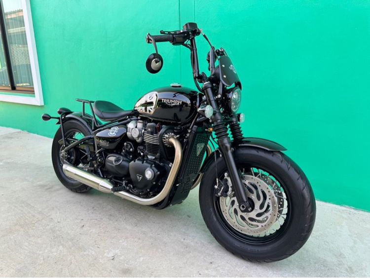Triumph bobber black สีดำ ปี21จด23 รถมือเดียว  รูปที่ 2