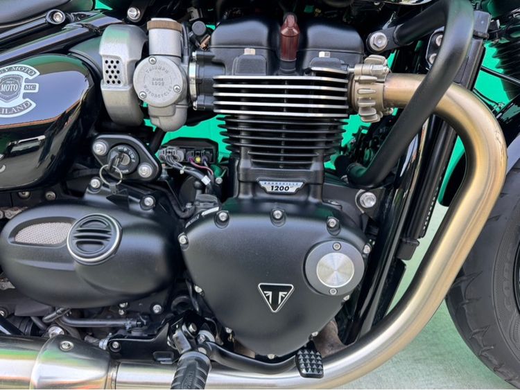 Triumph bobber black สีดำ ปี21จด23 รถมือเดียว  รูปที่ 6