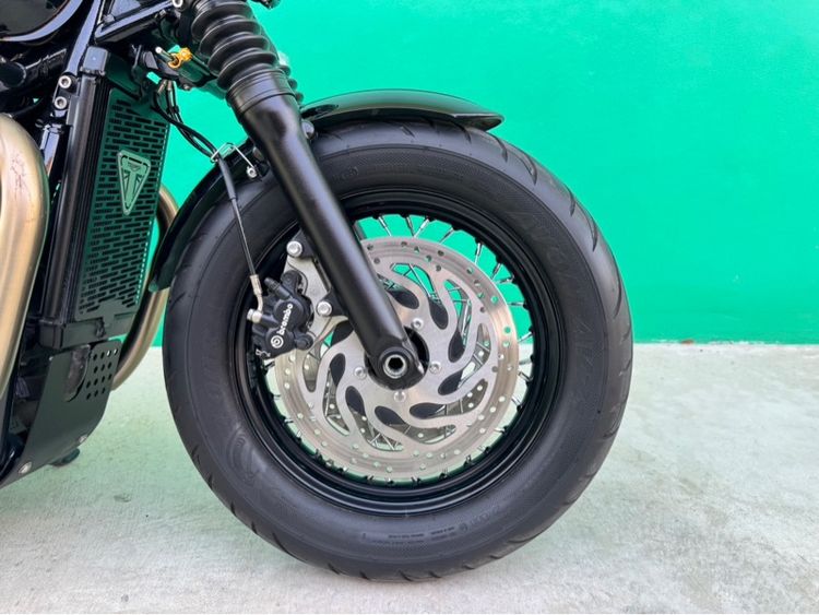 Triumph bobber black สีดำ ปี21จด23 รถมือเดียว  รูปที่ 7