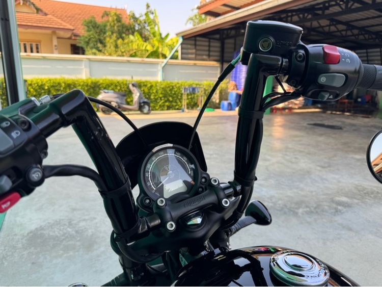 Triumph bobber black สีดำ ปี21จด23 รถมือเดียว  รูปที่ 14