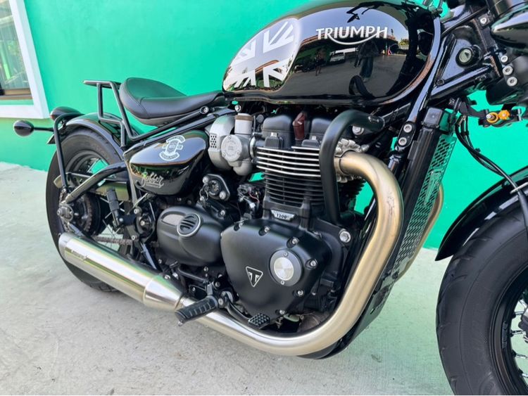 Triumph bobber black สีดำ ปี21จด23 รถมือเดียว  รูปที่ 8