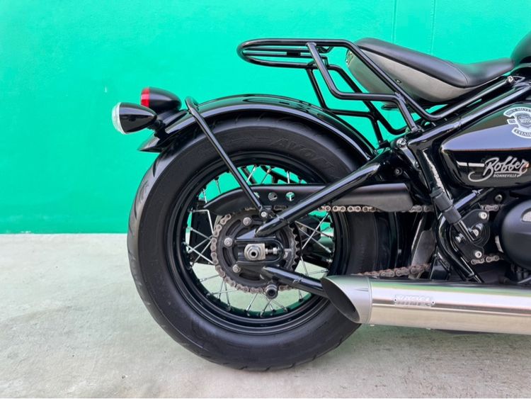 Triumph bobber black สีดำ ปี21จด23 รถมือเดียว  รูปที่ 12