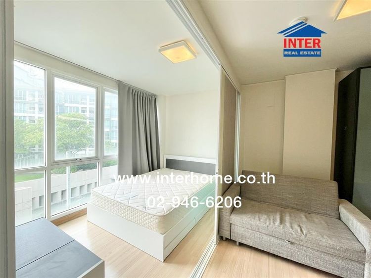 คอนโดมิเนียม 33.31 ตร.ม. เดอะกรีนไนน์ พระราม9 ซอยพระราม9 ซอย6 แยก1 ถนนจตุรทิศ ถนนพระราม9 ถนนอโศก-ดินแดง เขตห้วยขวาง กรุงเทพมหานคร