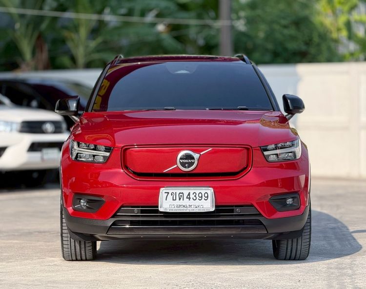 Volvo XC40 2021 Recharge Pure Electric RWD Utility-car ไฟฟ้า ไม่ติดแก๊ส เกียร์อัตโนมัติ แดง รูปที่ 2