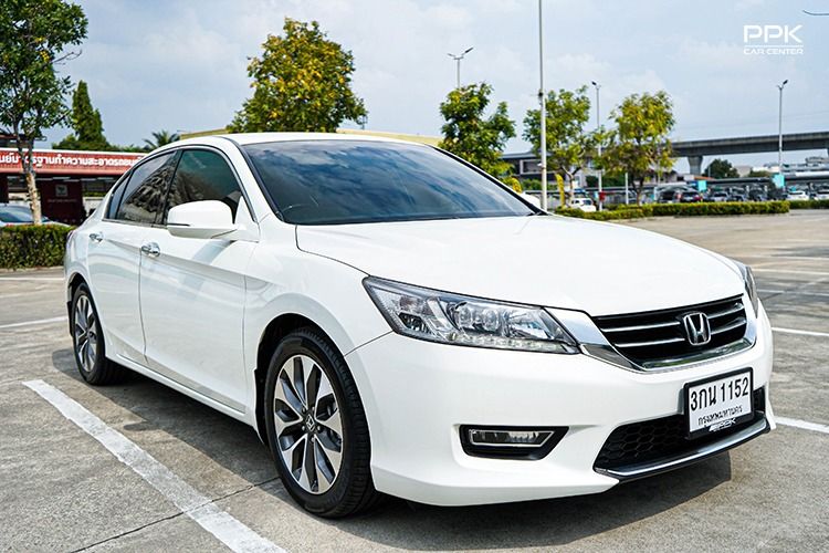 Honda Accord 2014 2.4 EL Sedan เบนซิน ไม่ติดแก๊ส เกียร์อัตโนมัติ ขาว รูปที่ 3