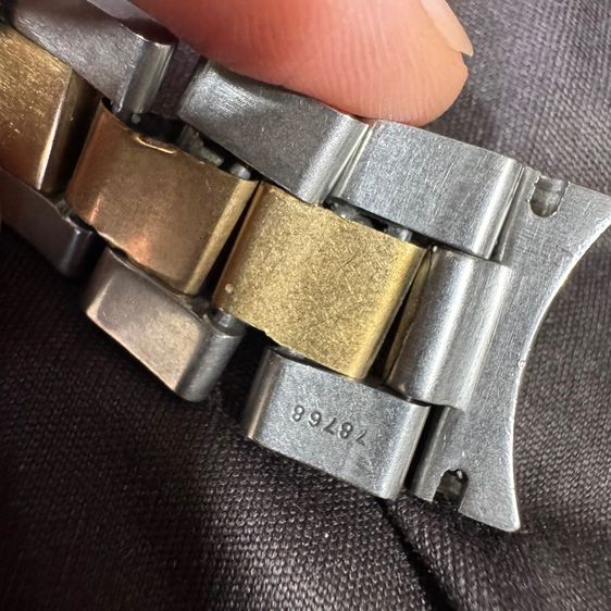 สาย นาฬิกา Rolex ทูโอน ของแท้ ทอง18k  รูปที่ 11