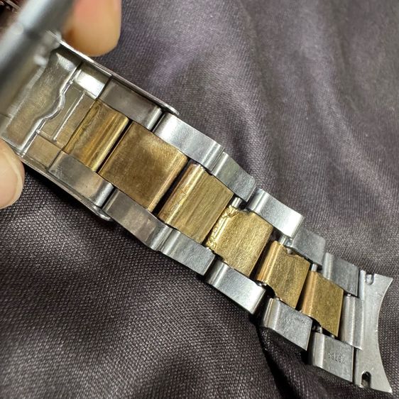 สาย นาฬิกา Rolex ทูโอน ของแท้ ทอง18k  รูปที่ 9
