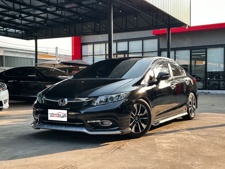 Honda Civic 2013 1.8 E i-VTEC Sedan เบนซิน เกียร์อัตโนมัติ ดำ
