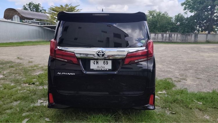 Toyota Alphard 2018 2.5 S C-Package Van เบนซิน ไม่ติดแก๊ส เกียร์อัตโนมัติ ดำ รูปที่ 4