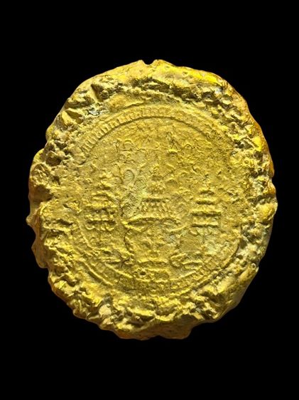 พระสมเด็จพิมพ์ใหญ่หลังตาฉัตรพิมพ์ขนมเปี๊ยะเปียกทอง รูปที่ 2