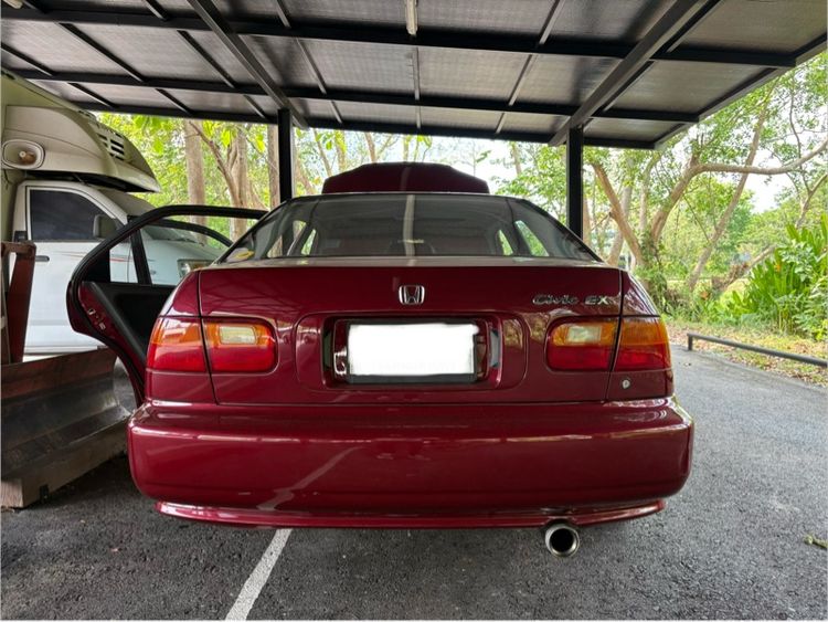 Honda Civic 1994 1.5 EX Sedan เบนซิน เกียร์อัตโนมัติ แดง รูปที่ 3