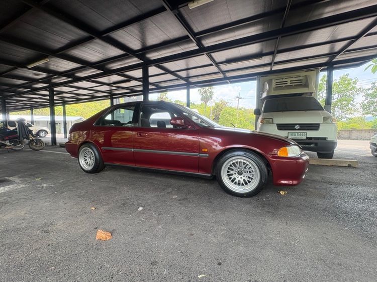 Honda Civic 1994 1.5 EX Sedan เบนซิน เกียร์อัตโนมัติ แดง รูปที่ 2
