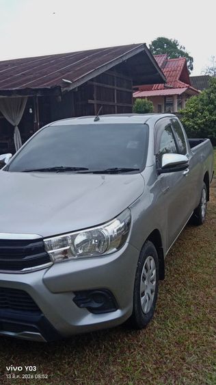 Toyota Hilux Revo 2018 2.4 J Plus Pickup ดีเซล เกียร์ธรรมดา เทา รูปที่ 3