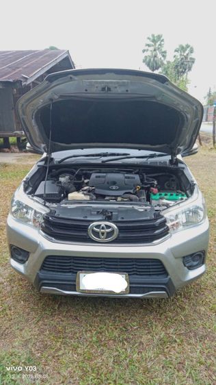 Toyota Hilux Revo 2018 2.4 J Plus Pickup ดีเซล เกียร์ธรรมดา เทา รูปที่ 4