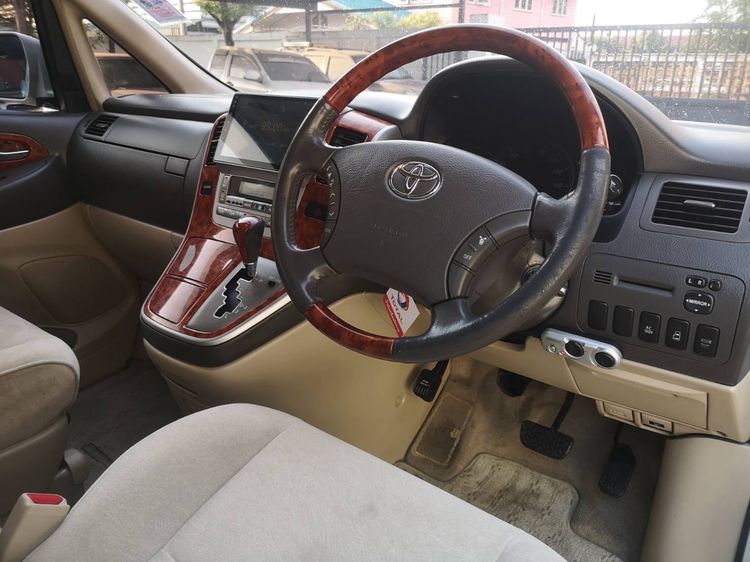 Toyota Alphard 2005 3.0 V6 Van เบนซิน LPG เกียร์อัตโนมัติ ขาว รูปที่ 3