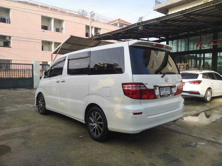 Toyota Alphard 2005 3.0 V6 Van เบนซิน LPG เกียร์อัตโนมัติ ขาว รูปที่ 2