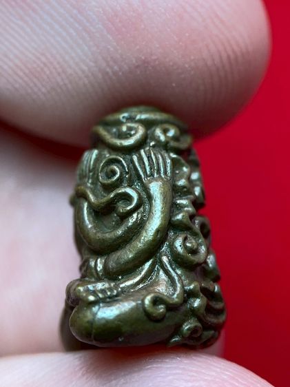 พระปิดตาอุตโม ญสส. เพชรกลับ หลวงปู่บัว วัดศรีบูรพาราม จ.ตราด เนื้อนวะ รูปที่ 4