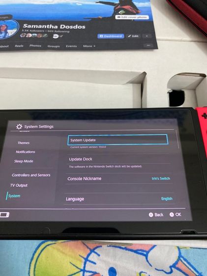 Nintendo Switch V1 version 2 (Better Battery) รูปที่ 4