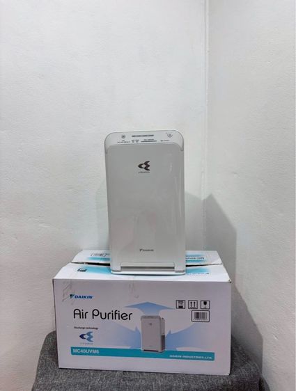 🔥 DAIKIN MC40UVM6  เครื่องฟอกอากาศขนาด 31 ตารางสภาพโดยรวมยังดีมากค่ะใช้งานดีมากรุ่นนี้แนะนำเลย ยังใช้งานได้ปกติค่ะ