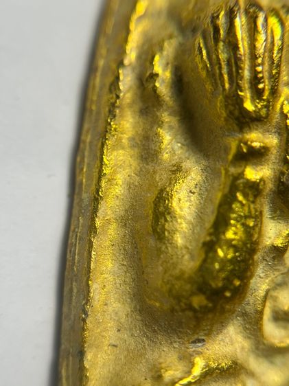 พระปิดตาวัดล้อนพัทธลุง 2509 เนื้อเปียกทอง รูปที่ 6