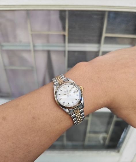 นาฬิกา​ Vintage​ Rolex​ Oyster-Perpetual Date ​พร้อมสายม้วนแท้​ ราคาดีทึ่สุดครับ รูปที่ 7