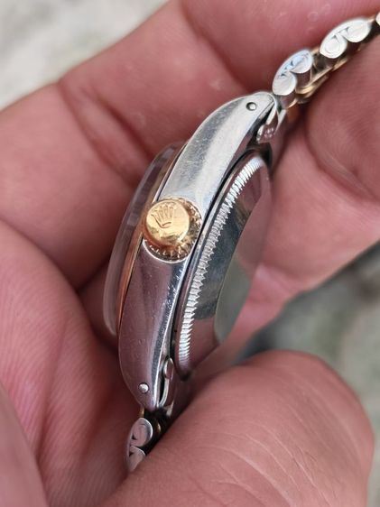 นาฬิกา​ Vintage​ Rolex​ Oyster-Perpetual Date ​พร้อมสายม้วนแท้​ ราคาดีทึ่สุดครับ รูปที่ 10