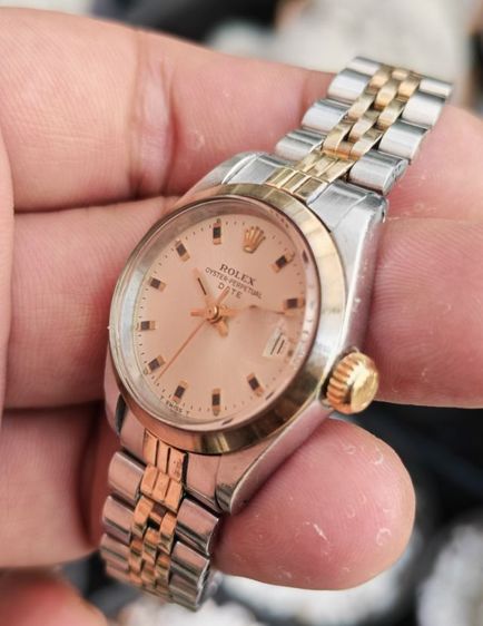 นาฬิกา​ Vintage​ Rolex​ Oyster-Perpetual Date ​พร้อมสายม้วนแท้​ ราคาดีทึ่สุดครับ รูปที่ 5