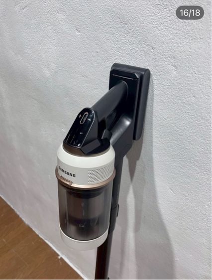 🔥SAMSUNG Jet 75 clean station set  เครื่องดูดฝุ่นไร้สายสภาพโดยรวมยังดีมากค่ะมีร่องรอยการใช้งานเดิมมาบ้างแบตเตอรี่ใหม่ใช้งานยาวค่ะ รูปที่ 16