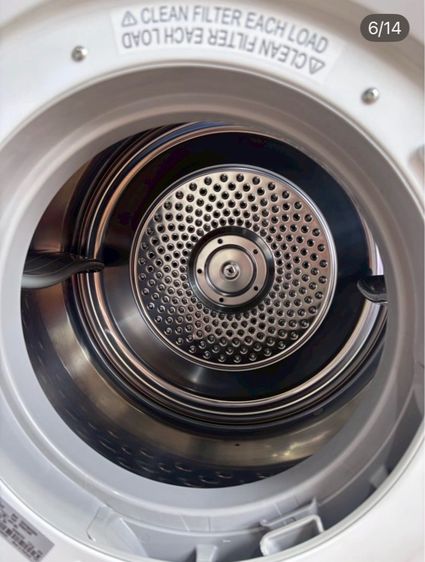 🔥Electrolux  EDV 705HQWA เครื่องอบผ้าขนาด 7 กิโล สภาพโดยรวมยังดีค่ะใช้งานปกติเลยมีร่องรอยการใช้งานเดิมมา รูปที่ 6