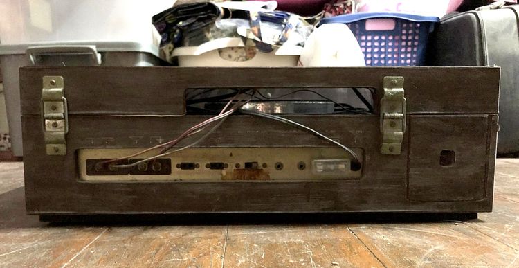 เครื่องเล่นแผ่นเสียงและวิทยุ ธานินทร์ Tanin TPR 2200 AM FM Stereo สภาพเก่าต้องซ่อม รูปที่ 8