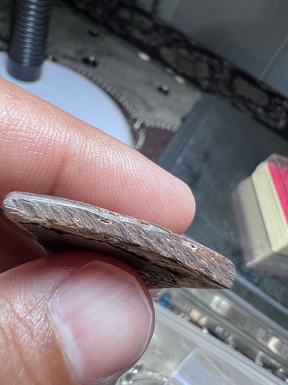 กะแกะพระพุทธรูปอุดคลั่งจารยันต์ รูปที่ 4