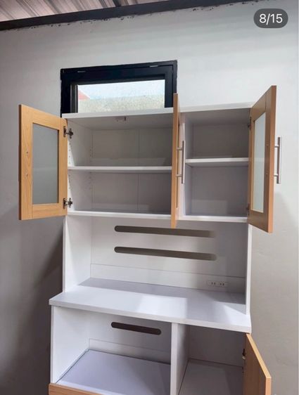 🔥🇯🇵 ตู้เก็บของอเนกประสงค์วัสดุดีแข็งแรงน่าใช้แนะนำเลยค่ะสภาพโดยรวมยังดีมากอาจมีร่องรอยการใช้งานเดิมมาบ้าง  รูปที่ 8