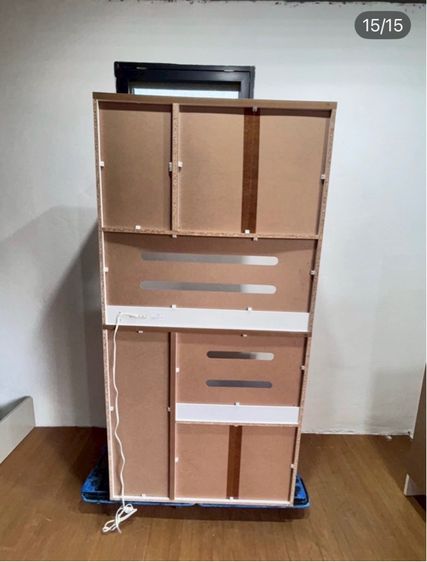 🔥🇯🇵 ตู้เก็บของอเนกประสงค์วัสดุดีแข็งแรงน่าใช้แนะนำเลยค่ะสภาพโดยรวมยังดีมากอาจมีร่องรอยการใช้งานเดิมมาบ้าง  รูปที่ 15