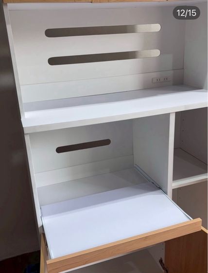 🔥🇯🇵 ตู้เก็บของอเนกประสงค์วัสดุดีแข็งแรงน่าใช้แนะนำเลยค่ะสภาพโดยรวมยังดีมากอาจมีร่องรอยการใช้งานเดิมมาบ้าง  รูปที่ 12