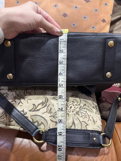 กระเป๋าcoach สีดำหนัง รูปที่ 11