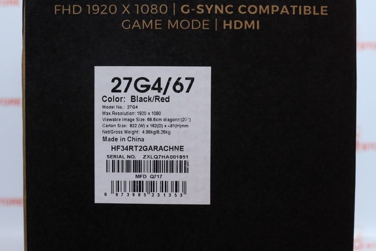 จอ 27นิ้ว IPS FHD 180Hz Adaptive Sync AOC 27G467 (มือ1) รูปที่ 3
