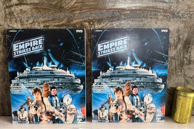 แผ่นวิดีโอ  Star Wars the Empire Strikes Back ยุค 80s 